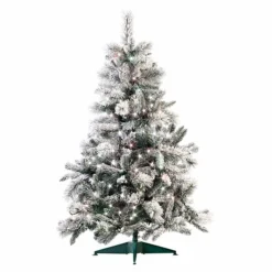 Sapin De Noël Enneigé Avec 517 Branches - 300 LED - 180 Cm