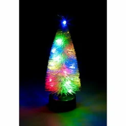 Sapin De Noël Enneigé Avec LED Multicolores USB -Pearl Noël Soldes Boutique sapin de noel enneige avec led multicolores usb ref ZX6257 5 1