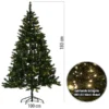 Sapin De Noël Lumineux Avec 750 épines En PVC - 500 LED - 180 Cm