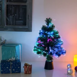 Sapin De Noël Artificiel Lumineux Avec Fibre Optique LED 9 Sapin De Noël Artificiel Lumineux Avec Fibre Optique LED -Pearl Noël Soldes Boutique sapin de noel lumineux ref NC2054 5